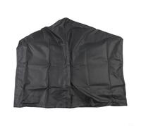 Zilimontt Cubierta de aire acondicionado portátil 420D Oxford Protector de polvo con correa ajustable para modelos Midea - Lavable a máquina al aire libre unidad escudo - Negro