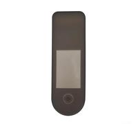 Zilimontt Cubierta de lluvia para pantalla de salpicadero | Cubierta protectora de pantalla E-Scooter | Para Xiaomi 4 Pro/5 Pro/5 Max | Funda protectora de silicona impermeable (negro)