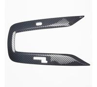 Zilimontt Cubierta de panel de cambio de marchas de fibra de carbono, para Toyota para Corolla (2019-2024), cubierta de panel de consola, cubierta protectora de panel antiarañazos