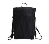 Zilimontt Cubierta para carrito de golf, bolsa de almacenamiento de material Oxford, para carrito plegable, protección contra el viento, polvo, transporte, equipo con ruedas, color negro