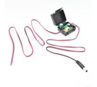 Zilimontt DC 24V a 12V 5A Convertidor de potencia reductor de voltaje para sistemas de cámara de visión trasera - Carcasa de plástico, 39 × 36 × 26 mm, 47 g