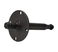 Zilimontt Ejercicio para eje de rueda de bicicleta para bicicletas Tianxin - Eje de pedal de metal con diámetro de 17 mm/20 mm, longitud de 165 a 181 mm, distancia entre agujeros de tornillo de 60 a