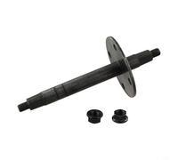 Zilimontt Ejercicio para eje de rueda de bicicleta para bicicletas Tianxin - Eje de pedal de metal con diámetro de 17 mm/20 mm, longitud de 165 a 181 mm, distancia entre agujeros de tornillo de 60 a