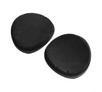 Zilimontt Ejercicio para reposabrazos de bicicleta, juego de almohadillas de repuesto para bicicletas estacionarias e interiores, para forro de espuma EVA con respaldo de plástico, 85 x 84 x 27 mm