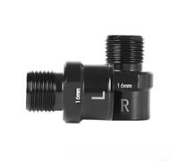 Zilimontt Espaciador extensor de pedal de 16 mm para bicicletas de montaña y carretera, extensión de eje de manivela de acero cromado con espacio mejorado para la cadera y para una fácil instalación