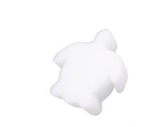 Zilimontt Esponja flotante absorbente de aceite de tortuga para piscinas, spas, baños y bañeras de masaje, kit de limpieza de piscina blanco de 50 piezas para eliminar escoria, loción