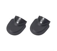 Zilimontt Extensión de guardabarros delantero y trasero con forma de cola de pez para patinete eléctrico Ninebot Max G30 G30D, accesorio duradero de polietileno para reducir el barro y (2 unidades)