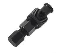 Zilimontt Extractor de manivela para quitar brazos de manivela estriados y cuadrados cónicos del pedalier, construcción de acero, herramienta portátil para mantenimiento de bicicletas