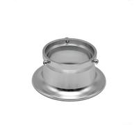 Zilimontt Filtro de aire de carburador compatible con PWK34 36 38 40 33 35 42 mm y para modelos SUZUKI, construcción de aleación de aluminio para un mejor rendimiento del motor (plata)