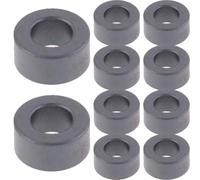 Zilimontt Filtro de núcleo de ferrita para anillo para supresión, kit de bobina de cuentas magnéticas de zinc y manganeso, tamaños de 10/14/22 mm, juego de 10 piezas para TV, DVD, fuente de