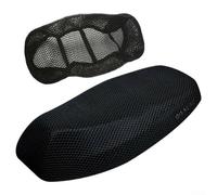 Zilimontt Funda para motocicleta, almohadilla de asiento de malla de poliéster 3D transpirable con base antideslizante, diseño ventilado para mayor comodidad y seguridad, apto para motocicletas y (78