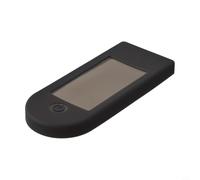 Zilimontt Funda protectora de silicona para Xiaomi Electric Scooter 4, Lite y 2ª generación, para una cubierta de pantalla duradera y resistente al desgaste, 123 x 50,5 x 10,5 mm, negro o (negro)