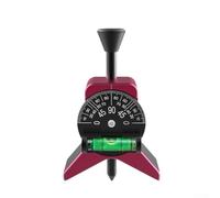 Zilimontt Herramienta de búsqueda de centro de tubo magnético con transportador de burbujas de esfera ajustable, fuerte agarre magnético para uso manual, se adapta a tubos de 1-1/2 a 6 pulgadas