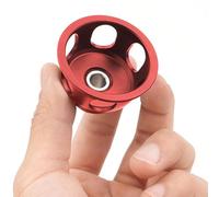 Zilimontt Herramienta de localización vertical de aleación de aluminio con manguito de taladro alto para perforación de agujeros redondos de 2 a 10 mm y plantilla de tacos para carpintería (A)