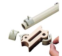 Zilimontt Herramienta de reparación de tuberías termofusibles sin esfuerzo para tuberías de agua PPR y PE, reparación rápida de fugas con función de fusión y enchufe, kit de reparación impermeable no