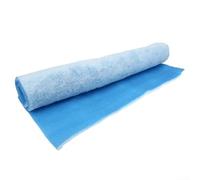 Zilimontt Hoja de algodón del filtro de aire el 1X1m, material de la filtración de la fibra de poliéster, para el sistema de ventilación auto del taller de la cabina de pintura, blanco 20Mm grueso