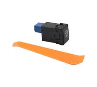 Zilimontt Interruptor de botón de apagado del sistema de control de parada automática para T32, para Qashqai J11, para Murano y Serena C26/C27, color azul y negro