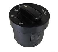 Zilimontt Interruptor giratorio para palanca de cambios para camiones MAN, OEM 81255056990, construcción ABS negro, interruptor de control de caja de cambios con volante a la izquierda para vehículos