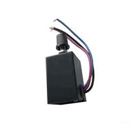 Zilimontt Interruptor regulador de velocidad del motor de 12 V 24 V CC con control continuo y disipador de calor, controlador de calentador de ventilador de plástico duradero y metal para