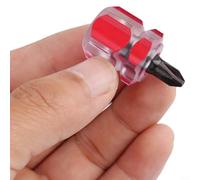 Zilimontt Juego de 2 destornilladores con cabeza plana y cabeza Phillips, construcción de acero al cromo vanadio con mango antideslizante para reparación en espacios estrechos