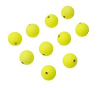 Zilimontt Juego de bobinas de pesca de espuma EVA de alta densidad - 10 bolas de deriva con cobre para anillo, 20 mm/24 mm/27 mm/30 mm de diámetro, indicadores de golpe amarillo brillante/rojo/verde