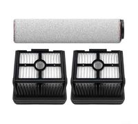 Zilimontt Juego de cepillo de rodillo y filtro HEPA, compatible con Dreame H15 para Pro Heat / HHR48A aspiradora húmeda y seca, accesorios de limpieza de suelos (A)