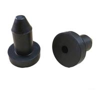 Zilimontt Juego de drenaje, paquete de 2 agujeros de drenaje estándar de bloqueo a presión para la entrada de agua o permiten un fácil drenaje del casco, goma de larga duración