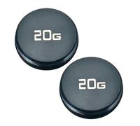 Zilimontt Juego de pesas de aleación para putters Odyssey y Ai- - Kit de pesas atornilladas de 2 piezas con opciones de 5 g/10 g/15 g/20 g/25 g/30 g/35 g, negro (20 g)