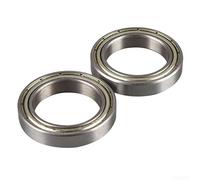 Zilimontt Juego de rodamientos de bolas de ranura profunda 6805ZZ de 25 x 37 x 7 mm, rodamientos de acero para componentes de ciclismo, alta carga y bajo ruido