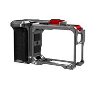 Zilimontt Kit de agarre de metal, cámaras de acción, mango anticaída de aleación de aluminio con botón de obturador integrado, para una mayor estabilidad en filmación y aventuras fotográficas