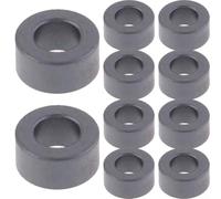 Zilimontt Kit de bobina de anillo de filtro de núcleo de ferrita con supresores de núcleo magnético para reducción de ruido y filtrado de interferencias de señal en TV inductor DVD Power (A)