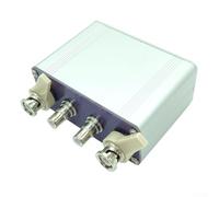 Zilimontt Kit de calibración de condensadores para puente digital LCR con baja temperatura, alta estabilidad, condensadores de mica 1nF 10nF 100nF 1uF BNC interfaz para precisión (10nF)