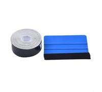 Zilimontt Kit de envoltura de vinilo de alto brillo para coche, película de protección decorativa impermeable para coche, motocicleta, accesorios de 10 metros (3 cm x 10 m)