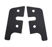 Zilimontt Kit de montaje de reparación de visera solar, repuesto directo de plástico para Wrangler JK y JL (2018-2023) y Gladiator JT (2020-2023)