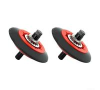 Zilimontt Kit de repuesto de tambor y eje de secadora para secadoras Hoover 4581EL2002A, compatible con modelo 4581EL2002A, incluye tambores + ejes, grado OEM