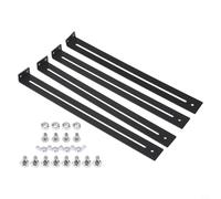 Zilimontt Kit de soporte de cajón ajustable de 13 a 24 pulgadas, hardware de refuerzo de acero resistente para prevención de hundimiento de la parte inferior del cajón del gabinete con accesorios de