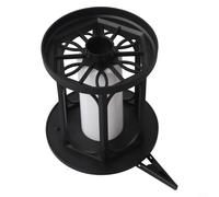 Zilimontt Linterna solar con efecto de llama parpadeante, luz de fuego bailando, impermeable, IP65, para exteriores, jardín, camino, lámpara decorativa, automática, del atardecer al amanecer, funciona