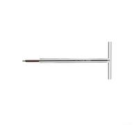 Zilimontt Llave hexagonal con mango en T con absorción magnética para aplicaciones de alto par - Herramienta manual profesional para talleres y reparaciones del hogar (4 mm)