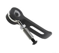 Zilimontt Llave plegable para scooter eléctrico Xiaomi - Herramienta plegable de palanca plegable de metal y plástico, compacta, 12 x 8 x 2 cm, 65 g, color negro