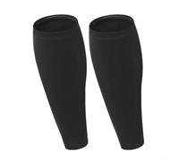 Zilimontt Mangas deportivas para pantorrillas para baloncesto, correr, ciclismo y fitness, mangas de soporte de piernas sin pies, hechas de poliéster, ligeras y transpirables con tela que absorbe la