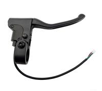 Zilimontt Mango de freno de aleación de aluminio para scooter eléctrico Xiaomi - Agarre lateral izquierdo, 85 x 145 mm, negro, pieza de repuesto resistente al desgaste para exteriores (A)