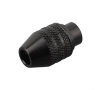 Zilimontt Mini portabrocas sin llave de 0,3 a 3,4 mm, adaptador de cambio rápido de tres mandíbulas para herramientas giratorias, acero al carbono tratado térmicamente, M7 x 0,75 M8 x 0,75, acepta
