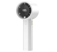Zilimontt Mini ventilador de escritorio compacto y recargable, funcionamiento silencioso, lo que lo hace adecuado para su uso durante el sueño o el tiempo de estudio (A)