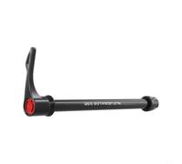 Zilimontt Palanca de eje pasante de aleación de aluminio para buje trasero de 12 x 142 mm, tipo de liberación rápida para componente de cubo de bicicleta, longitud total de 199 mm, compatible con