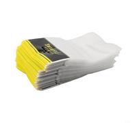 Zilimontt Paquete de 100 bolsas organizadoras de anzuelos de pesca, 9,5 x 6 cm, para bolsas de plástico grueso y fibra de polipropileno para almacenamiento de aparejos pequeños, reembalaje e