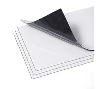 Zilimontt Paquete de 4 cubiertas magnéticas de ventilación para sistemas de CA, RV y HVAC, sello de ventilación de goma cortable con construcción extra gruesa para ahorro de energía (20,3 x 39,3 cm)