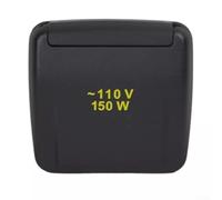 Zilimontt Para Ford For Transit For Escape C Max Compatible 110V 150W Cubierta de salida de consola central Pieza de repuesto para modelos 350 HD 150 250 350 2020 y 2013 2019