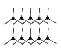Zilimontt Para MONSGA MR1 Robot Aspirador Reemplazo Cepillo Lateral Accesorios Set, Piezas de Limpieza de Borde de Esquina Material Nylon Fácil Instalación Herramienta de Limpieza (10PACK)