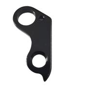 Zilimontt Percha de cambio trasero de aleación de aluminio para bicicletas Rose - Soporte de montaje directo, para mecanizado CNC, 53 x 27,5 x 8 mm, color negro, compatible con Rose Road y