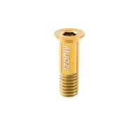 Zilimontt Pernos de polea de rueda de desviador trasero para - Grado 5 Ti, 40% que el acero, 16 × 7,5 × 5 mm, opciones negro/dorado/plateado (dorado)